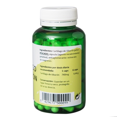 Cartílago de Tiburón 100 cápsulas