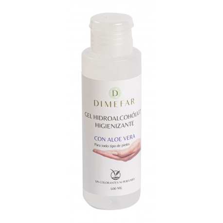 Gel hidroalcohólico con aloe vera