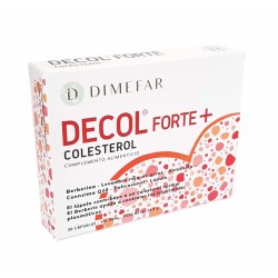 Decol® Forte  Plus   30 cápsulas - Levadura roja de arroz , coenzima Q10, Berberina, policosanol y lúpulo