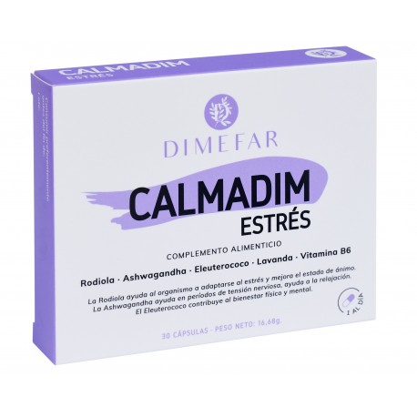 Calmadim Estrés - 30 capsulas