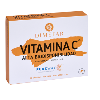 Vitamina C PureWay-C 30 cápsulas