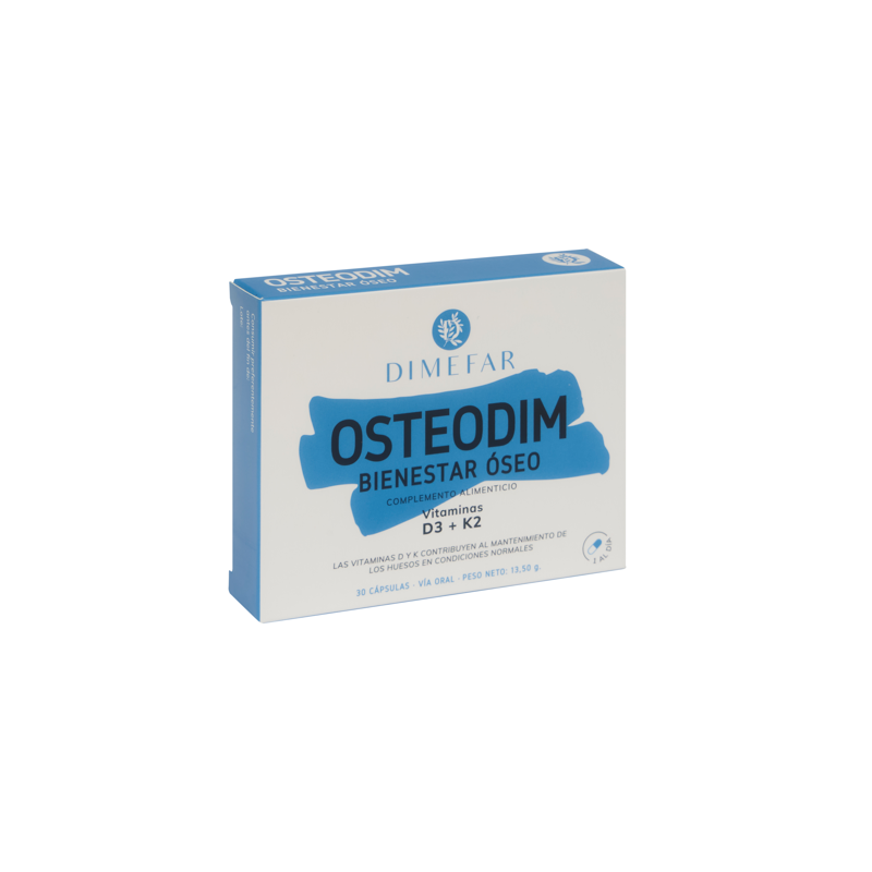 Osteodim 30 cápsulas com Vitamina D3 e Vitamina K2