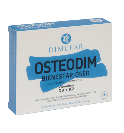 Osteodim 30 cápsulas com Vitamina D3 e Vitamina K2