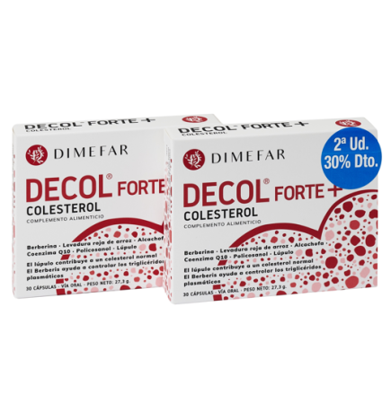 Decol® Forte Plus  Pack 2ª Unidad con 50% de Descuento - Dimefar