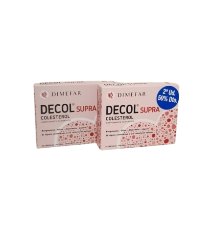 Pack Decol Supra 2ª unidad al 50%dto