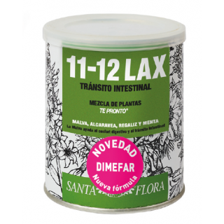 Santa Flora - nº 11-12 LAX Tránsito Intestinal Bote 70g con malva, alcaravea, regaliz y menta