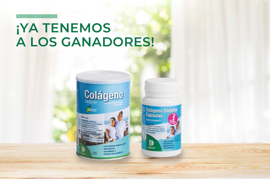 Ganadores del sorteo de colégano en polvo y Ovomet