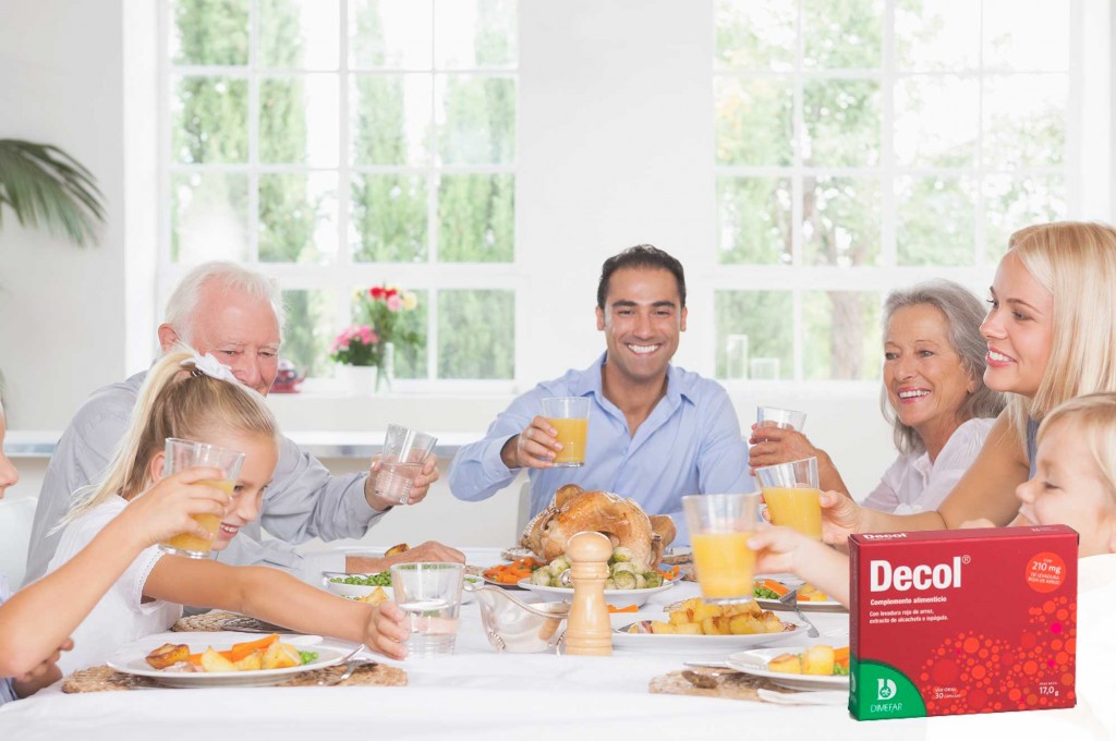 Controla tu colesterol para disfrutar de las comidas navideñas