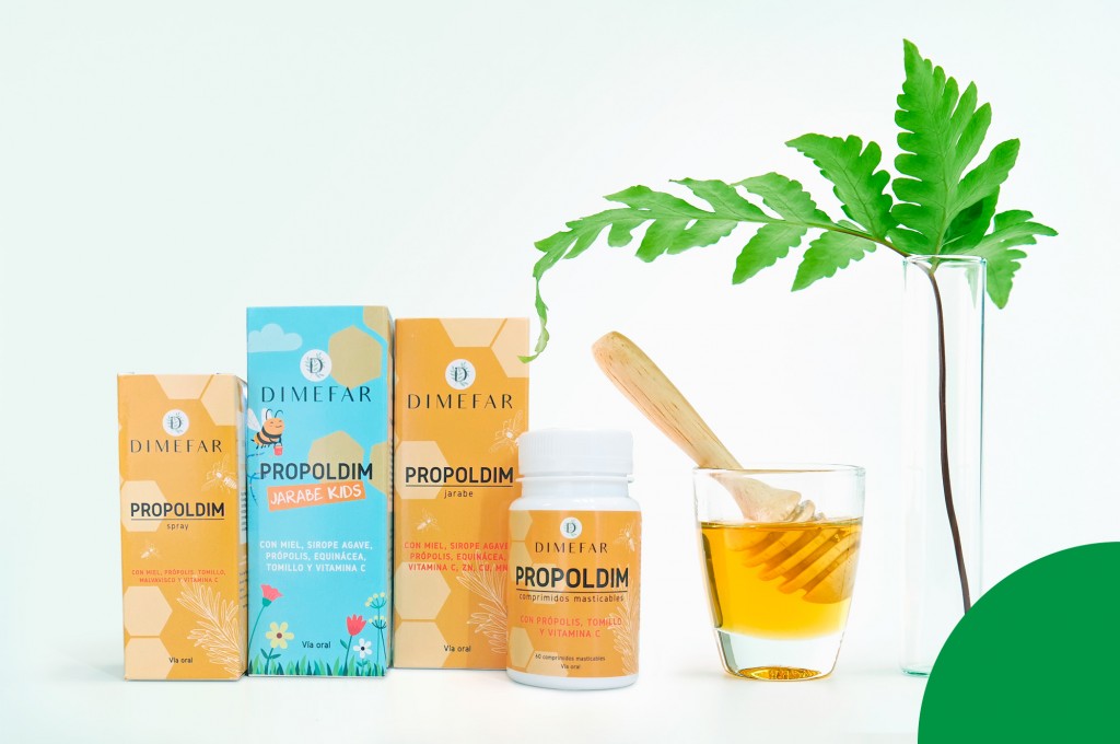 Propoldim, el nuevo remedio antigripe disponible en jarabe, spray y comprimidos