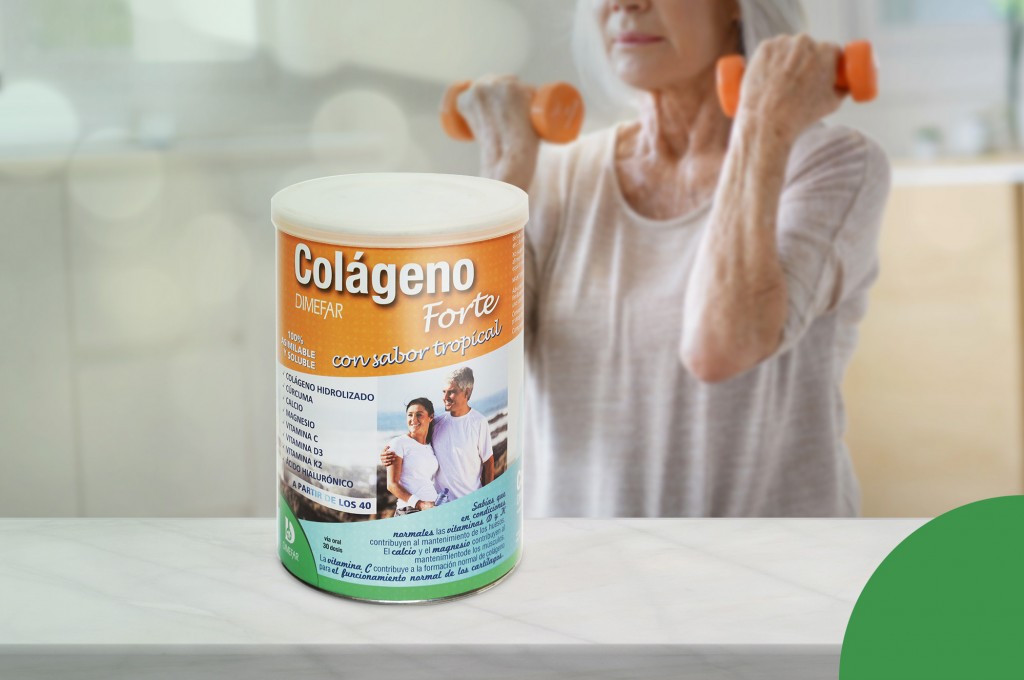 Colágeno Forte: la nueva fórmula Dimefar para proteger huesos y articulaciones