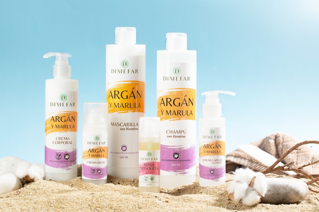 A união do óleo de argan e marula para cuidados com a pele e os cabelos