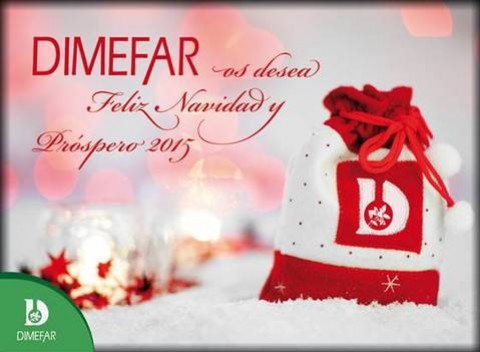 DIMEFAR os desea Feliz Navidad y Próspero 2015