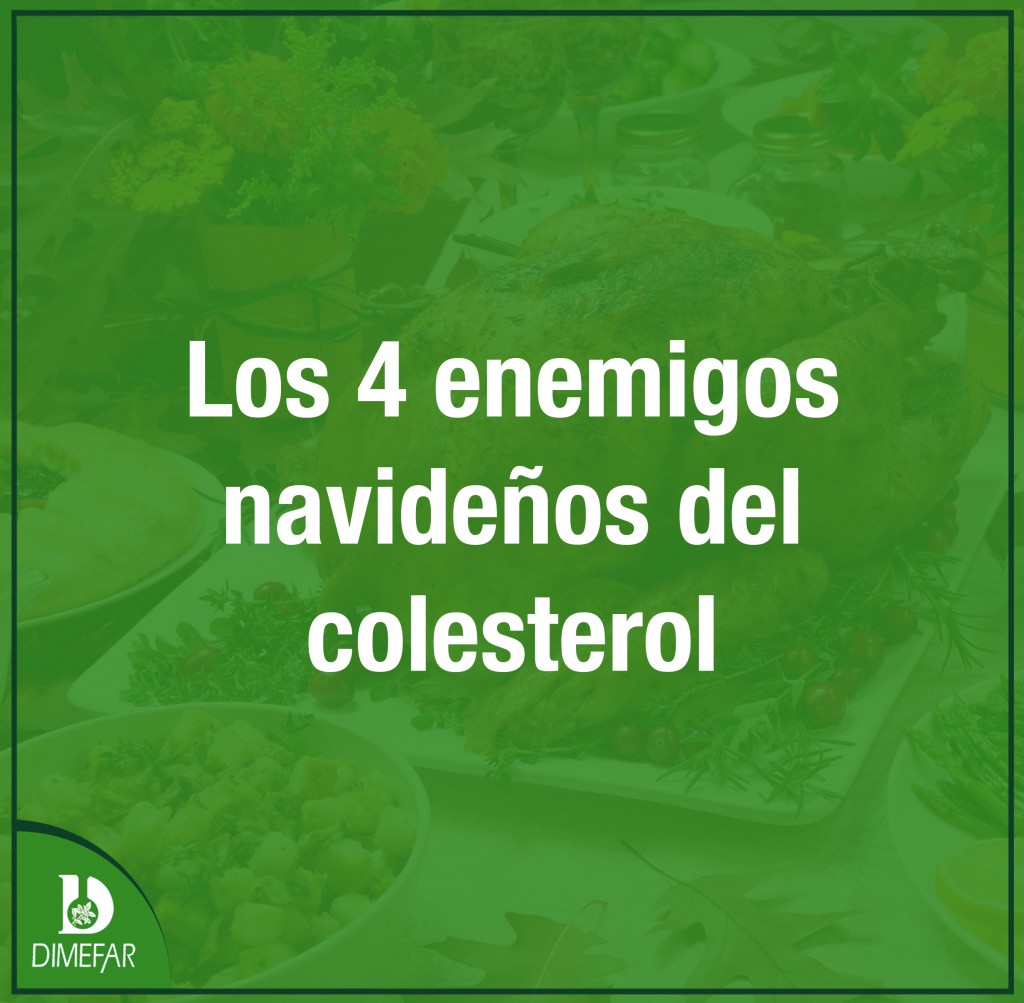 Los cuatro enemigos navideños del colesterol 